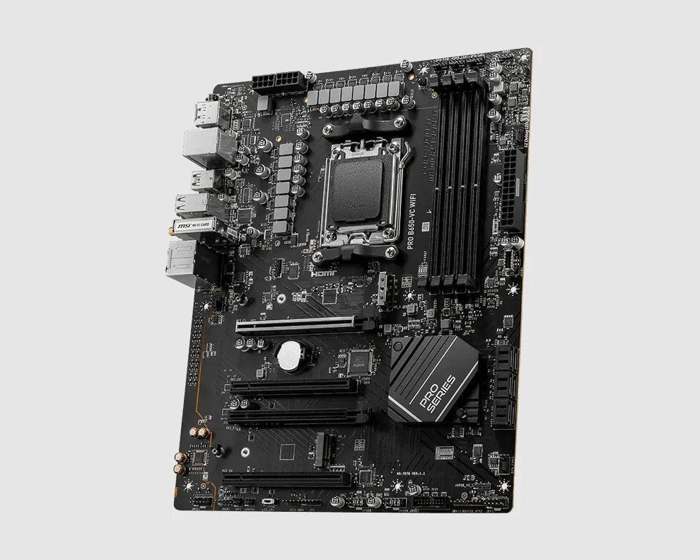 MSI PRO B650-VC WIFI  Moederbord met Socket AM5, Computers en Software, Ophalen of Verzenden, Gebruikt, DDR4