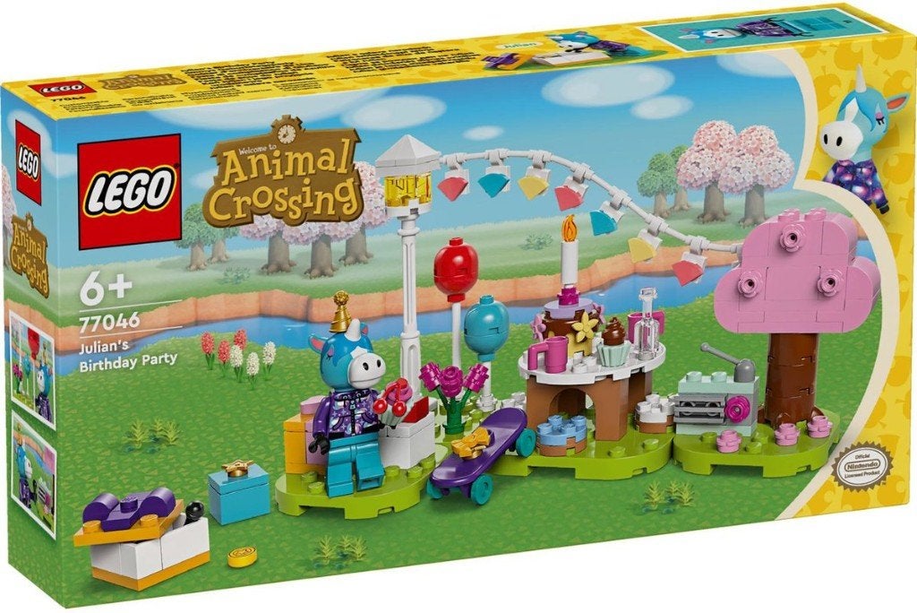 Lego Animal Crossing 77046 Julians verjaardagsfeestje NIEUW, Lego, Ideas@support.lego.com, Lego, Nieuw