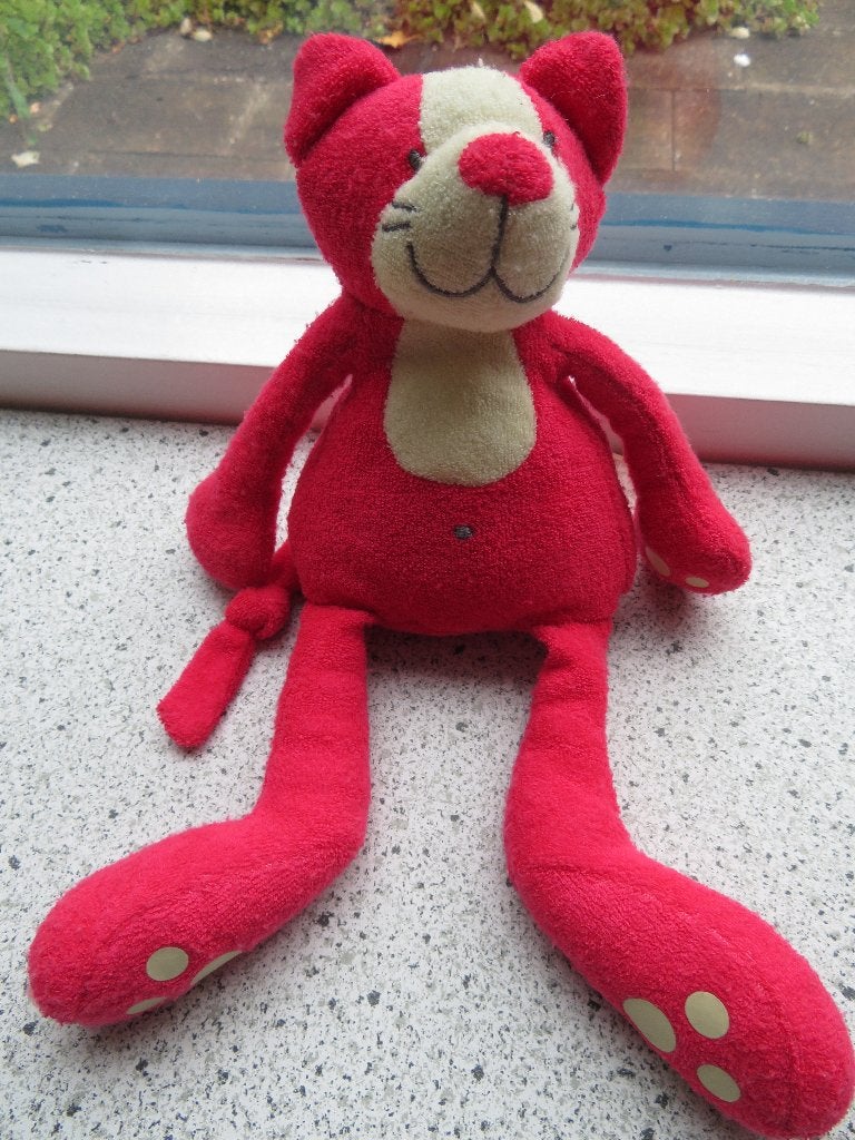 Poes kat Cosy merk Happy Horse uit 2006 meet ca 25 cm, Happy Horse, Wasbaar, Ophalen of Verzenden, Zo goed als nieuw