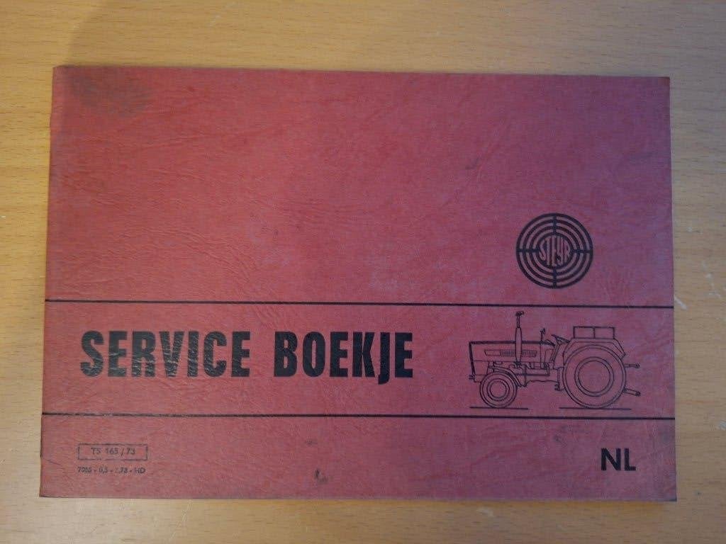 Service boekje Steyr, Ophalen of Verzenden, Gelezen, Tractor en Landbouw