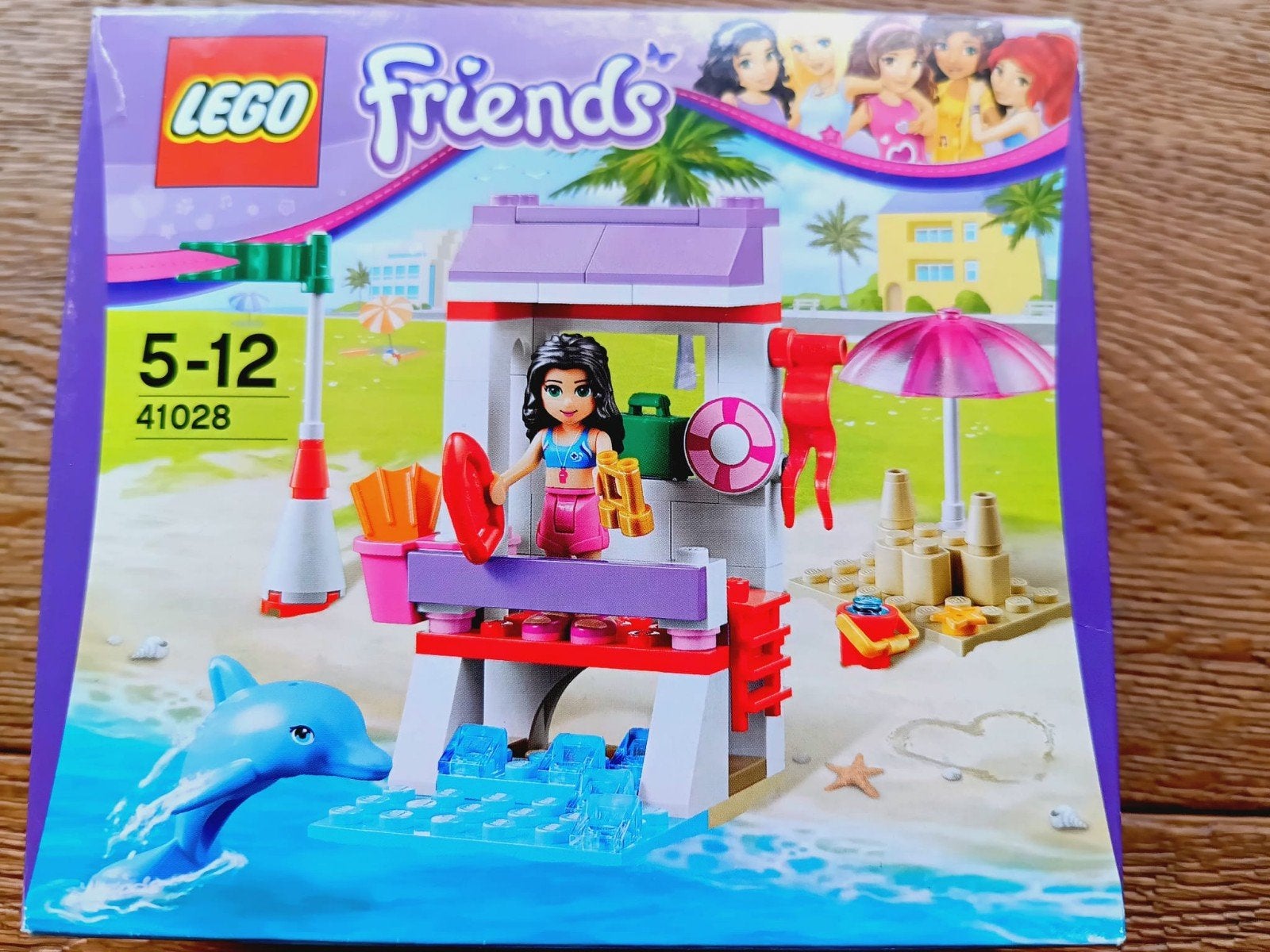 lego friends 41028 emma's reddingspost, Kinderen en Baby's, Ophalen of Verzenden, Zo goed als nieuw