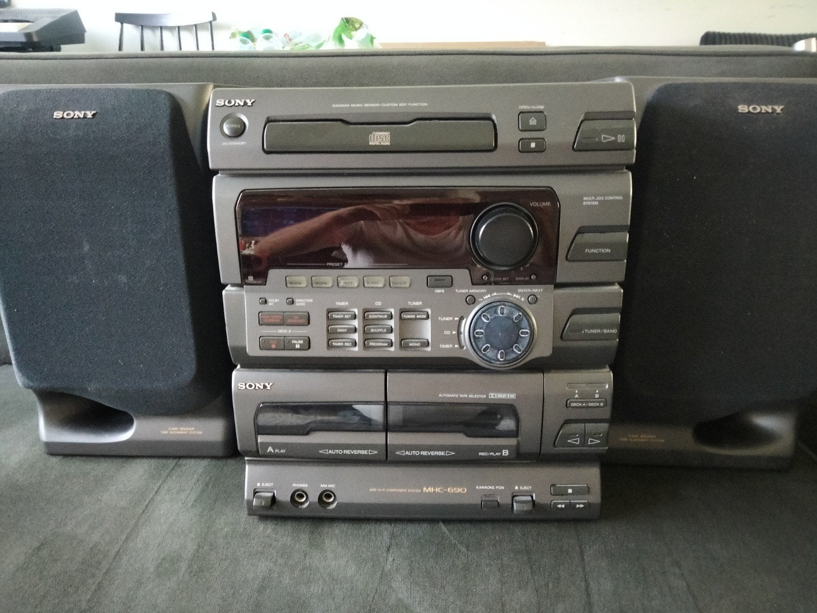 mini hifi set, Ophalen, Gebruikt, Overige typen, Met cd-speler