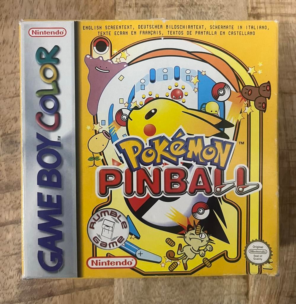 Pokemon pinball GBC, Spelcomputers en Games, Games | Nintendo Game Boy, 1 speler, Ophalen of Verzenden, Zo goed als nieuw, Vanaf 3 jaar