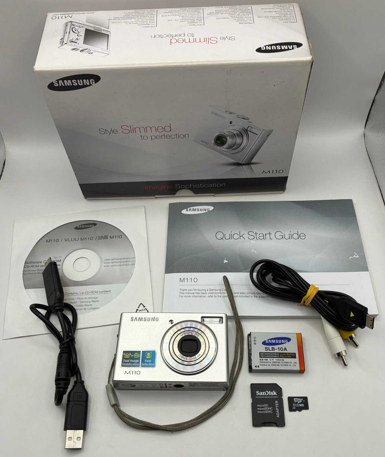 Samsung M110 - compact camera, Ophalen of Verzenden, Zo goed als nieuw, Samsung, 8 keer of meer