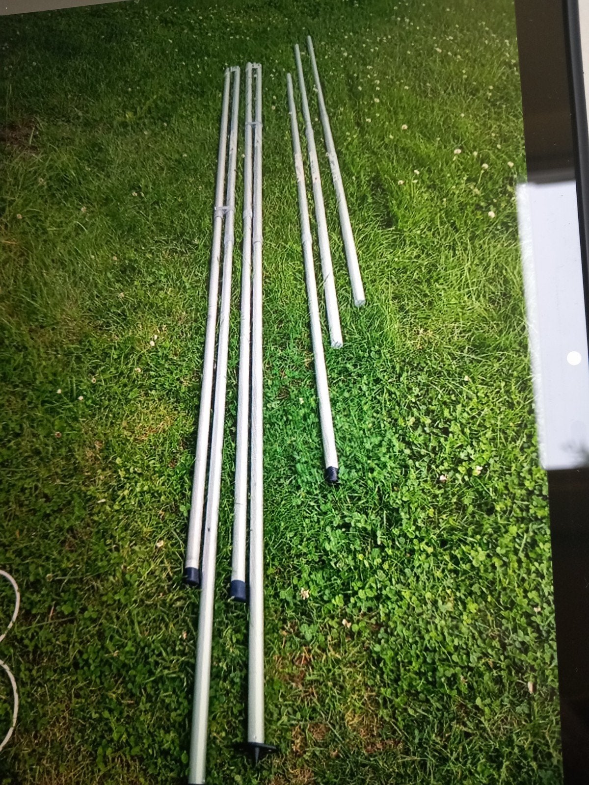 Rafters zie foto's bij de luifel, Caravans en Kamperen, Ophalen