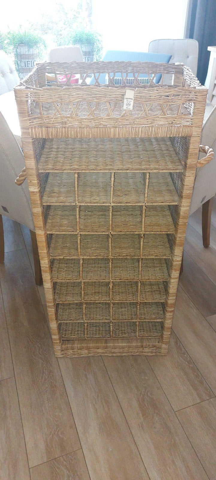 wijnrek riviera maison, Huis en Inrichting, Ophalen, Meerdere vakken, Natuurlijk materiaal, Zo goed als nieuw