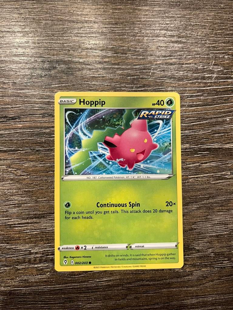 Hoppip EVS 002/203, Ophalen of Verzenden, Zo goed als nieuw