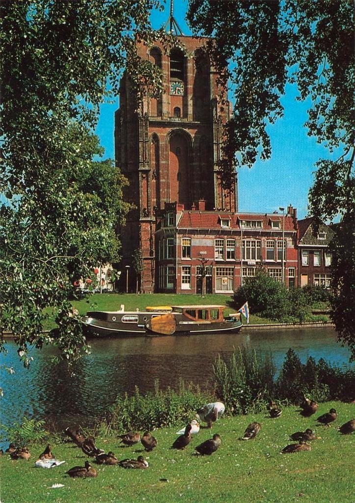Leeuwarden, gezicht op de Oldehove, Ophalen of Verzenden, 1980 tot heden, Ongelopen, Friesland
