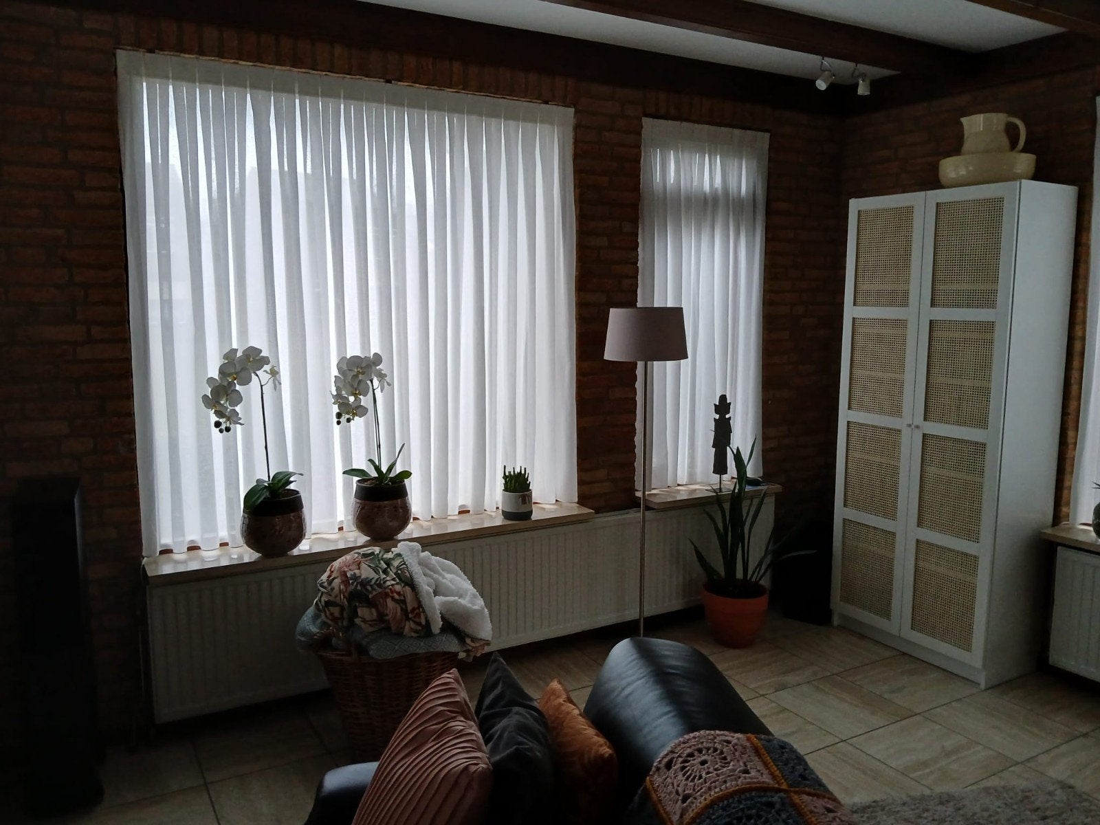 Nieuwe inbetweens vitrage, 5 stuks, in diverse maten, Ophalen, Vitrage, Wit, Nieuw