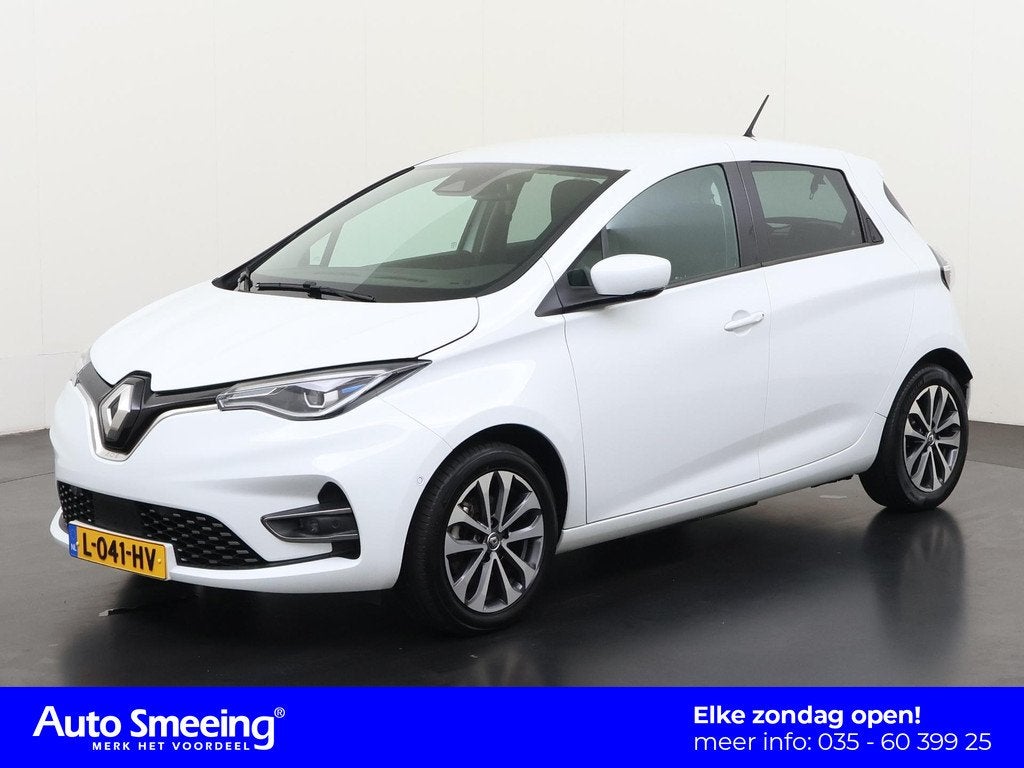 Renault ZOE R135 Intens 52 kWh | speciale Savas by Konic sto, Auto's, Renault, 12 maanden, 136 pk, Gebruikt, Wit