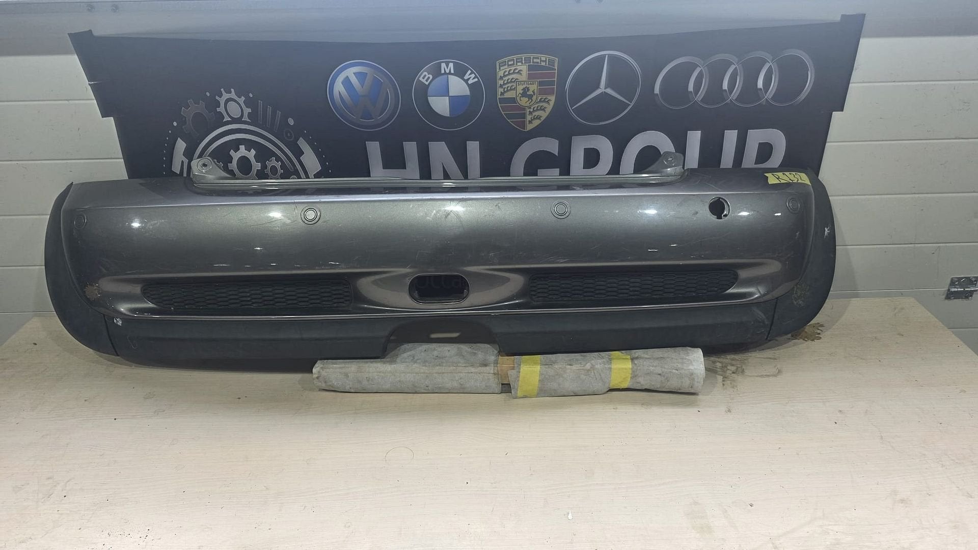 Mini Cooper S R50 R52 R53 achterbumper, Gebruikt, -, -, Ophalen of Verzenden