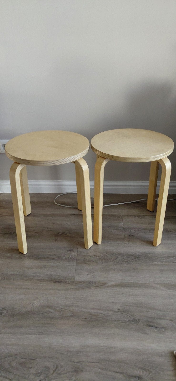 vintage krukje ikea frosta Alvar aalto stijl jaren 90, Ophalen, Zo goed als nieuw, Hout