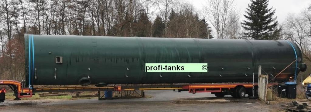 P311 opslagtank 110.000 L GF-UP-tank polyester binnen gecoat, Tuin en Terras, 150 liter of meer, Ophalen, Gebruikt, Kunststof