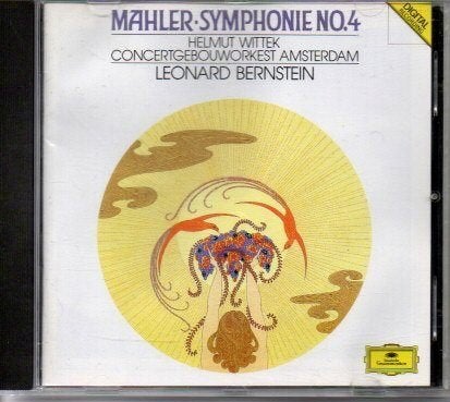 Mahler Symfonie No.4 - Bernstein, Concertgebouworkest, Symfonie, Mahler, Ophalen of Verzenden, Zo goed als nieuw