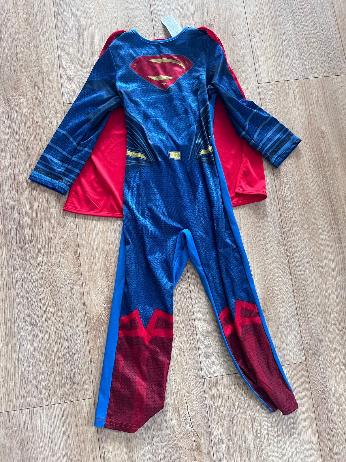 Superman kostuum voor kinderen (5-6 jaar), Ophalen of Verzenden, Gebruikt, 110 t/m 116, Jongen of Meisje