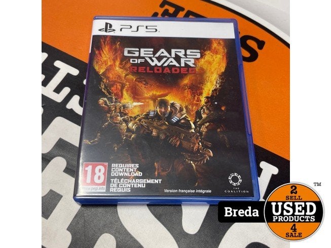 PS5 - Gears of War Reloaded, Playstation, Zo goed als nieuw, Support@playstation.com, 2207 Bridgepointe Parkway
San Mateo, CA 94404
United States