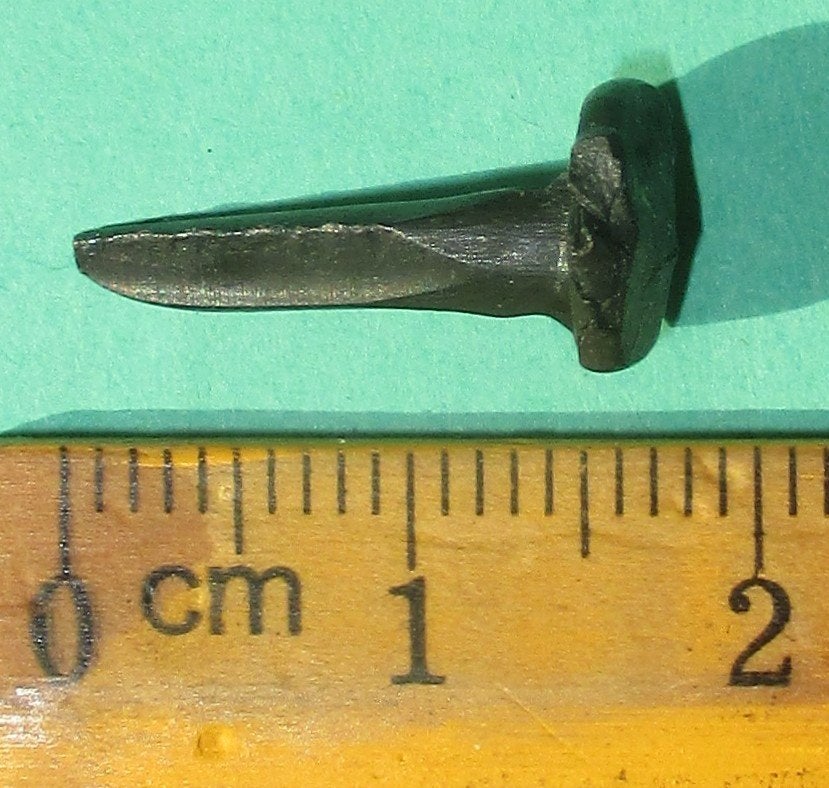 Smeedijzeren Spijkers Nagels. Zwart. 100 stuks Rosebud nails, Ophalen of Verzenden, Nieuw, Minder dan 50 mm, Spijkers