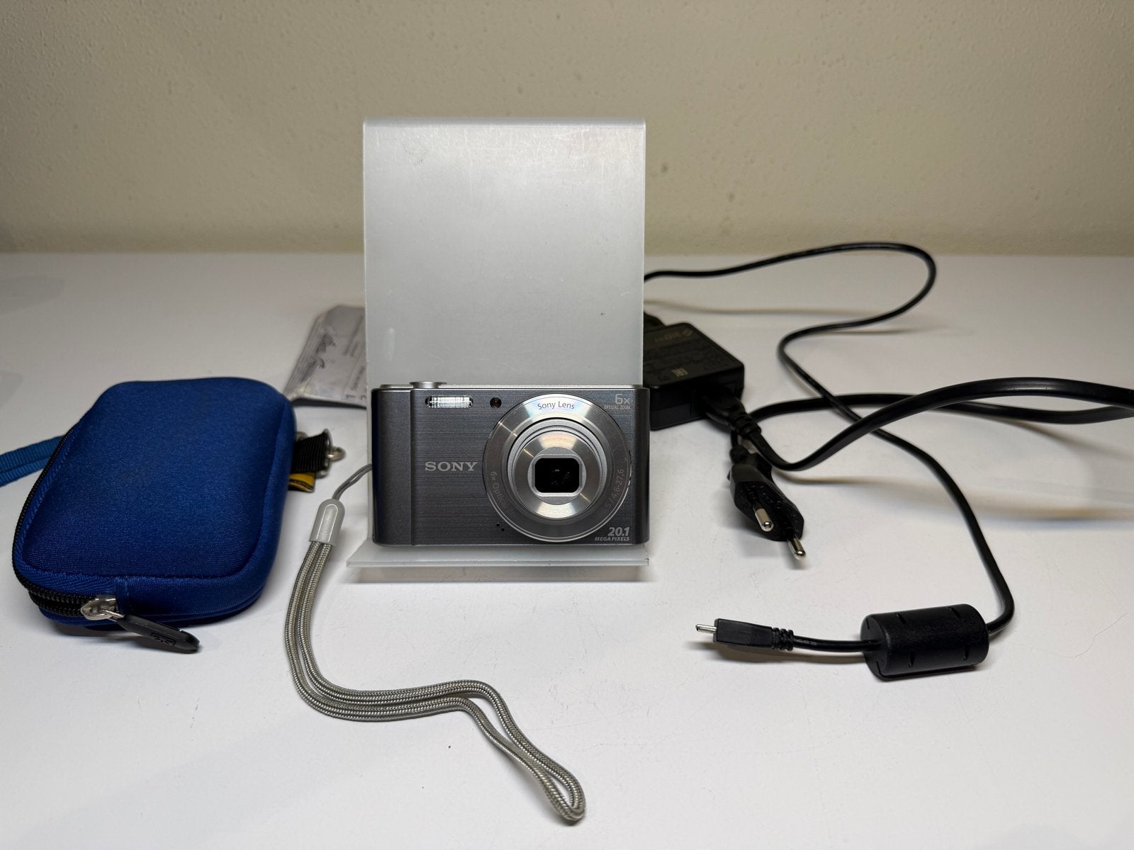 Sony Cyber-shot DSC-W810 Compactcamera - 20.1 MP, 6x Zoom, Audio, Tv en Foto, Ingebouwde flitser, Gebruikt, Ophalen of Verzenden