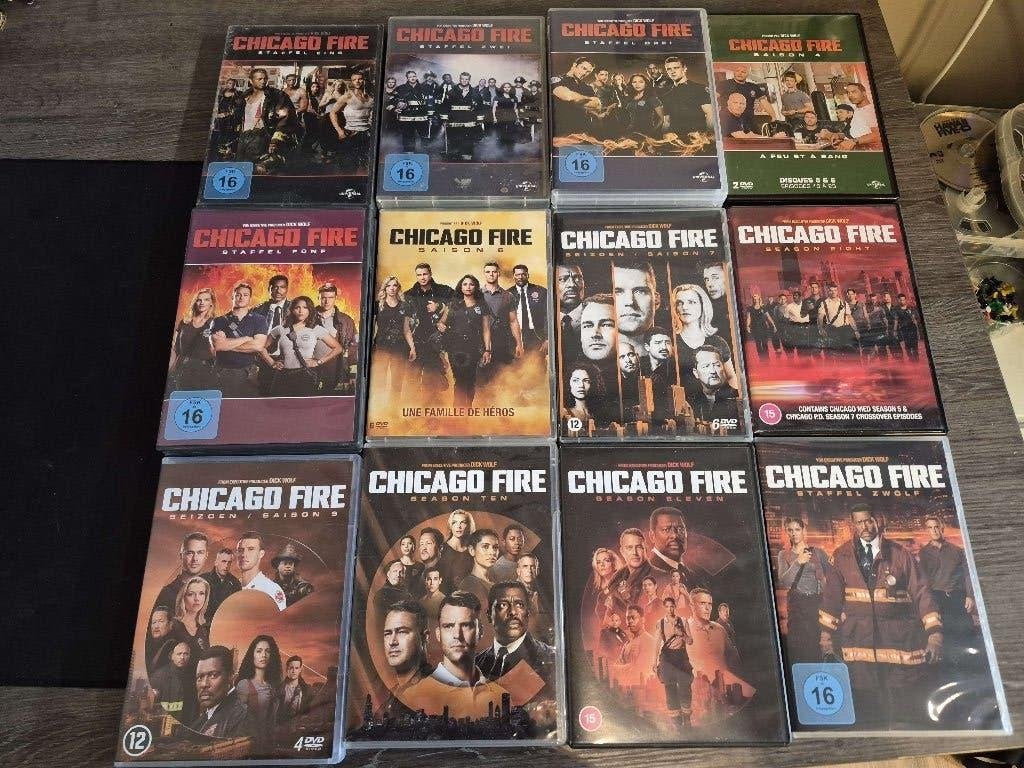 Chicago Fire seizoen 1 tot en met 12, Import, Verzenden, Seizoen 3, Zo goed als nieuw