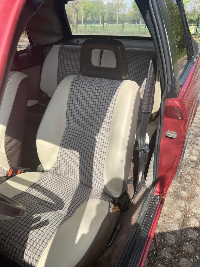 Talbot Samba 1.4 Cabriolet 1984 Rood, foto 12