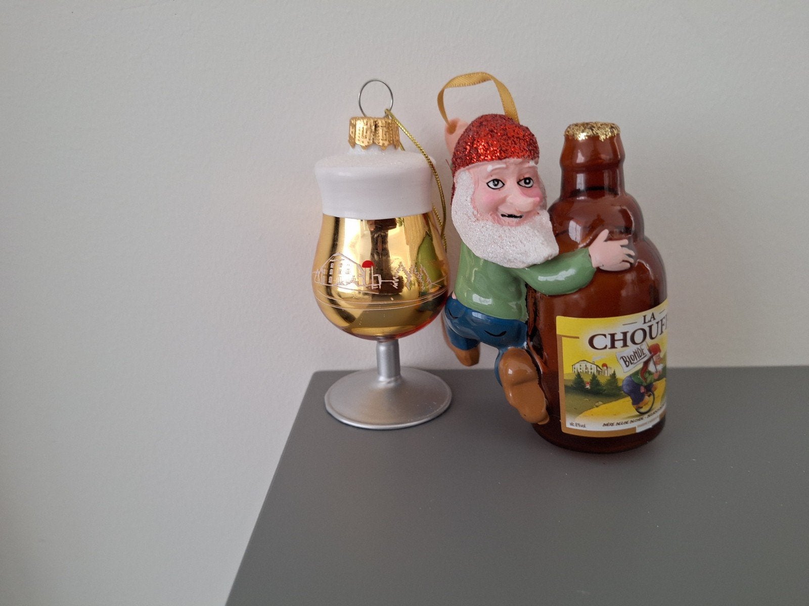 la chouffe kerstboom hangers, Verzamelen, Biermerken, Ophalen of Verzenden, Nieuw, Overige typen, Overige merken