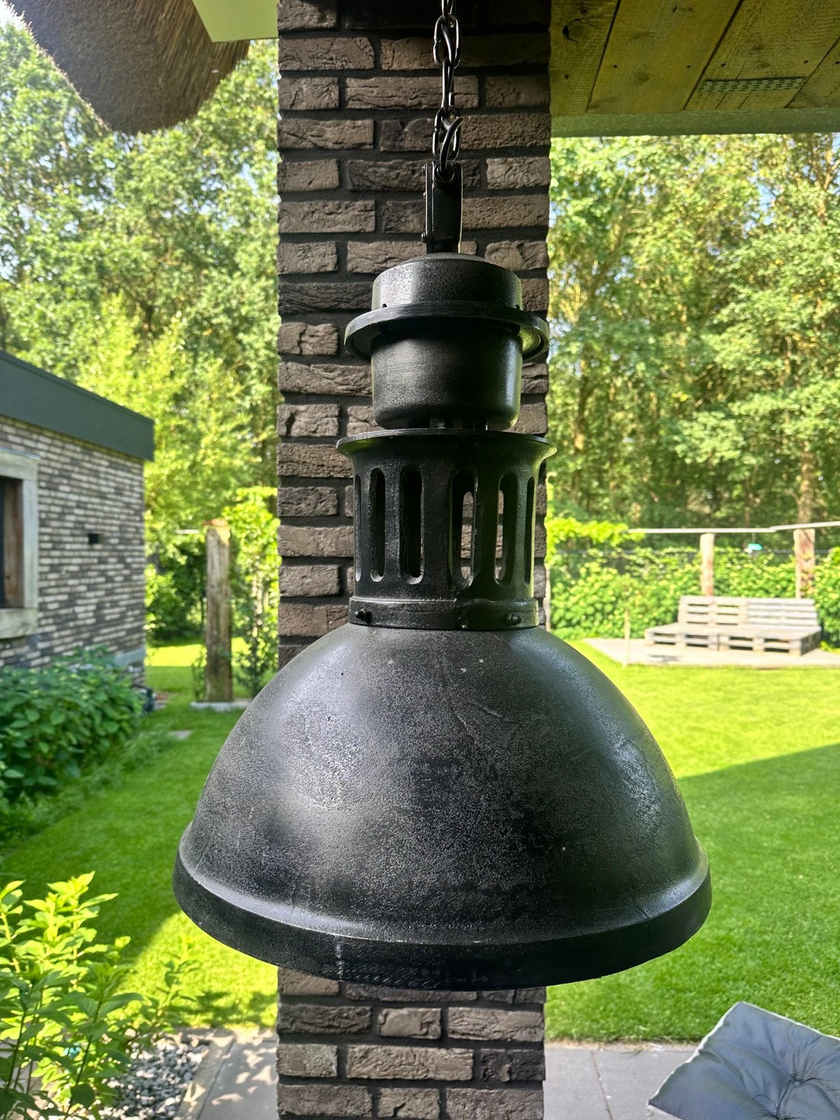 2 x Industriële hanglamp - robuust en stijlvol, Ophalen, Gebruikt