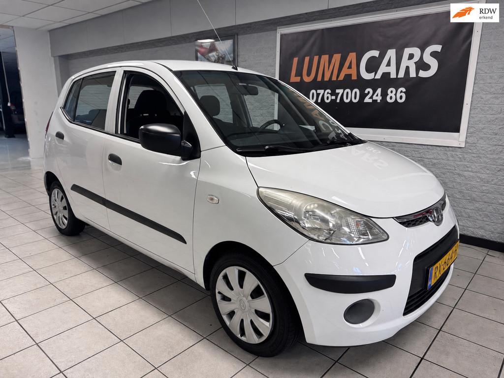 Hyundai I10 1.1 Active | Airco | 5-deurs | Apk aanwezig |, Auto's, Hyundai, 31 €/maand, 4 cilinders, 400 kg, Wit