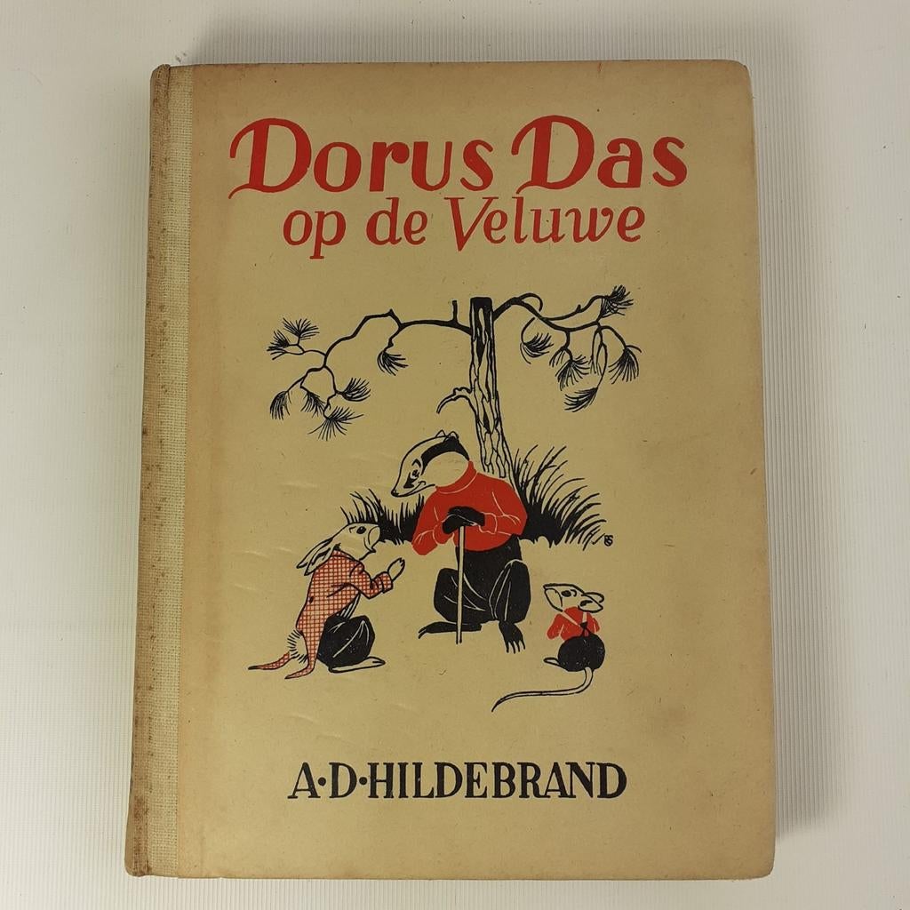 Dorus Das op de Veluwe - A.D. Hildebrand (Oud Kinderboek), Boeken, Ophalen of Verzenden, Gelezen, A.D. Hildebrand, Fictie algemeen