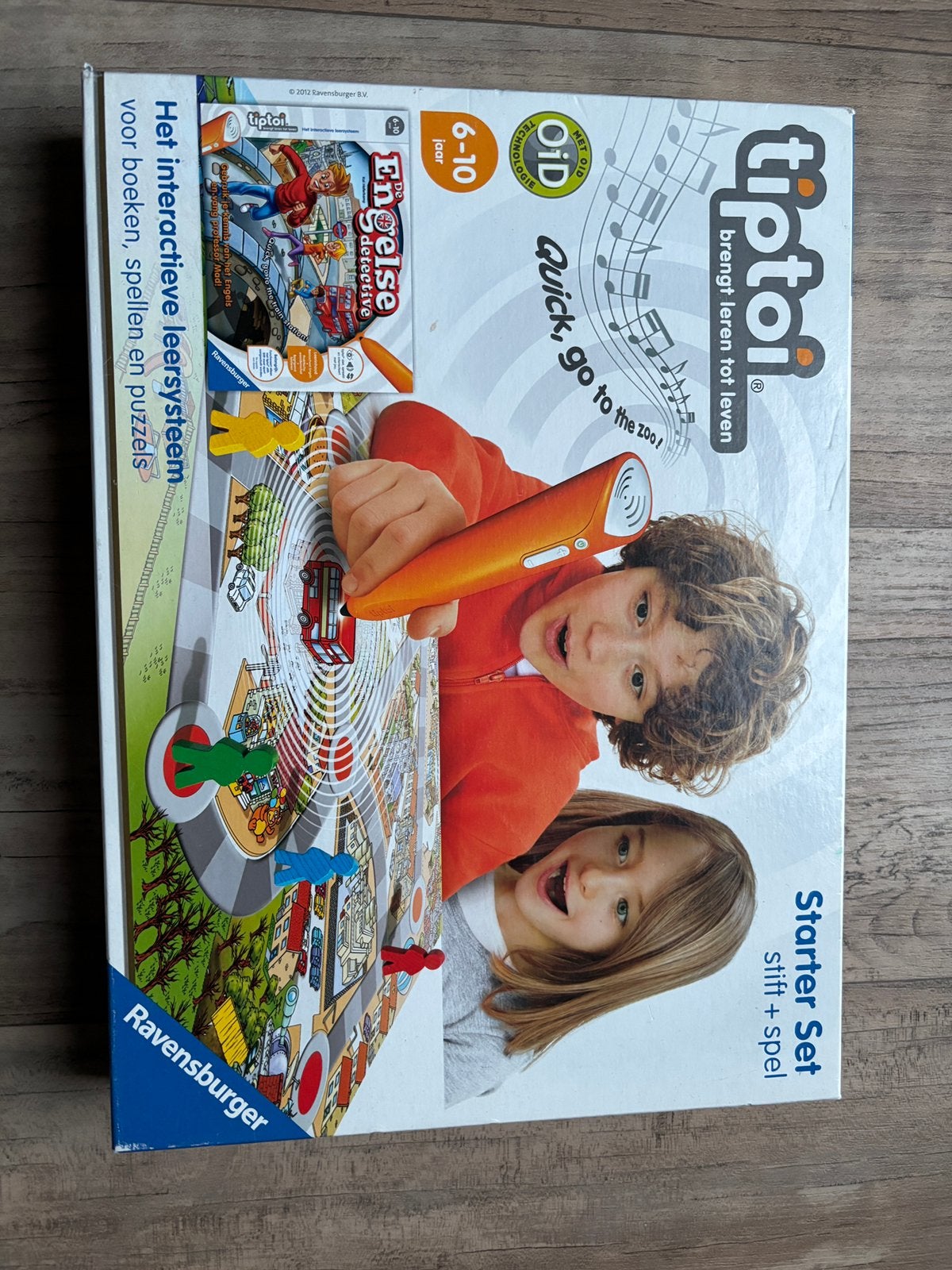 Tiptoi engelse detective excl pen, Kinderen en Baby's, Speelgoed | Educatief en Creatief, Ophalen of Verzenden, Gebruikt