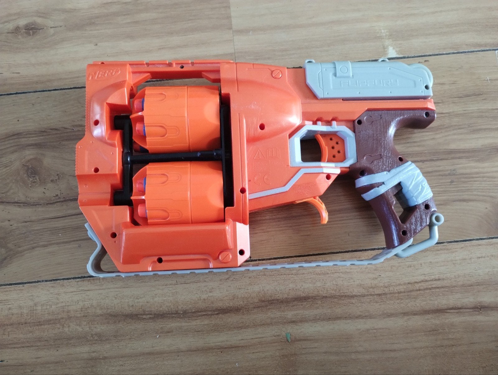 Nerf flipfury met extra pijlen, Kinderen en Baby's, Speelgoed | Buiten | Actiespeelgoed, Ophalen of Verzenden, Zo goed als nieuw
