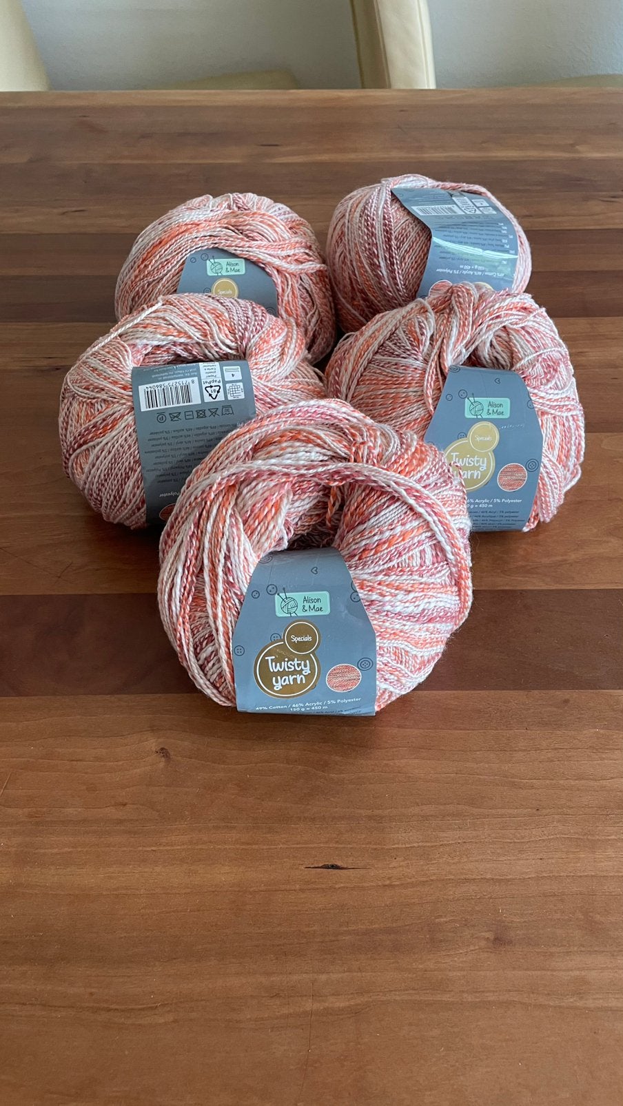 Twisty yarn meerkleurig verloopgaren, Ophalen of Verzenden, Nieuw, Breien of Haken, Wol of Garen