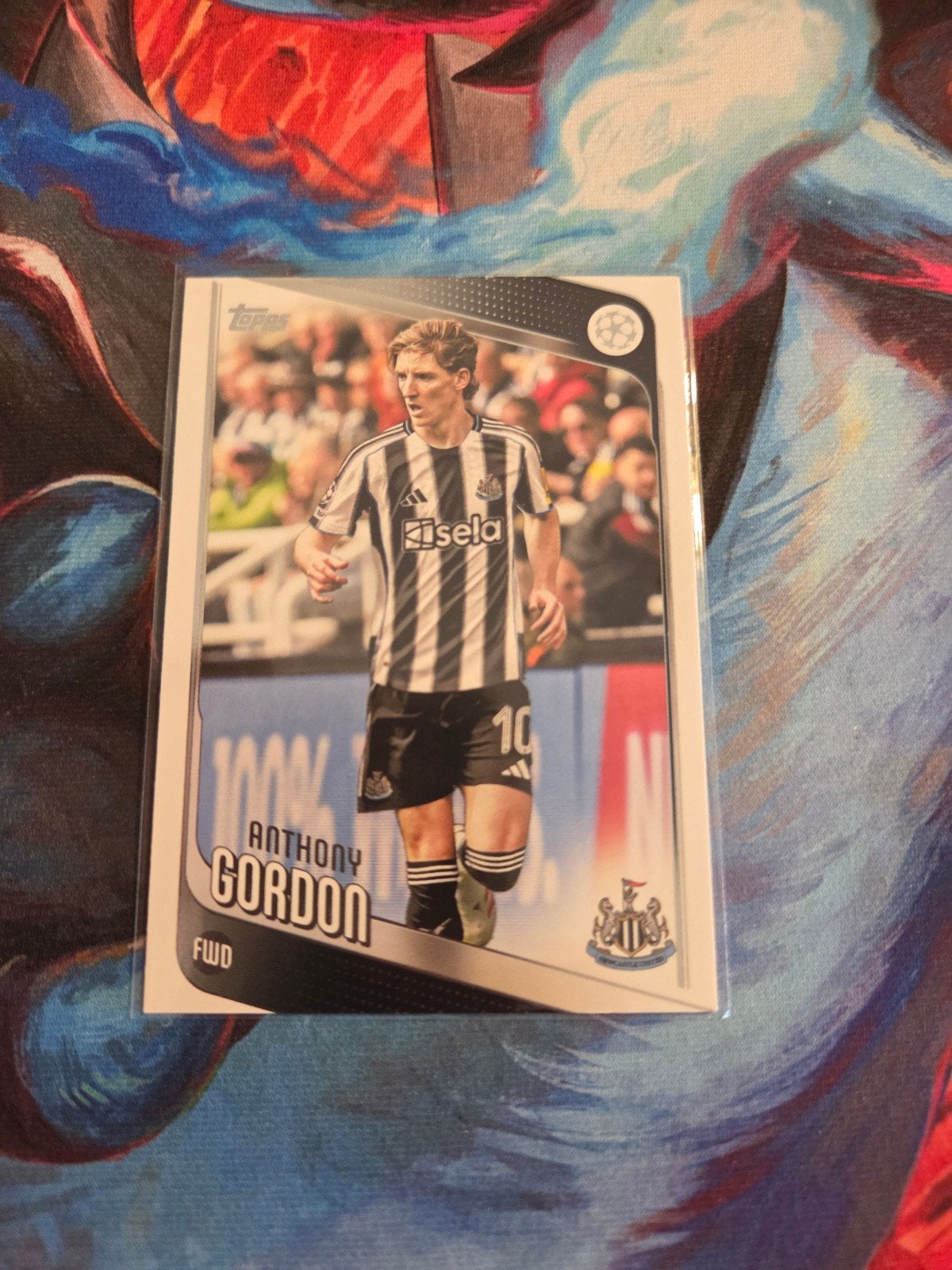 Anthony Gordon Topps Spelerskaart Newcastle United, Ophalen of Verzenden