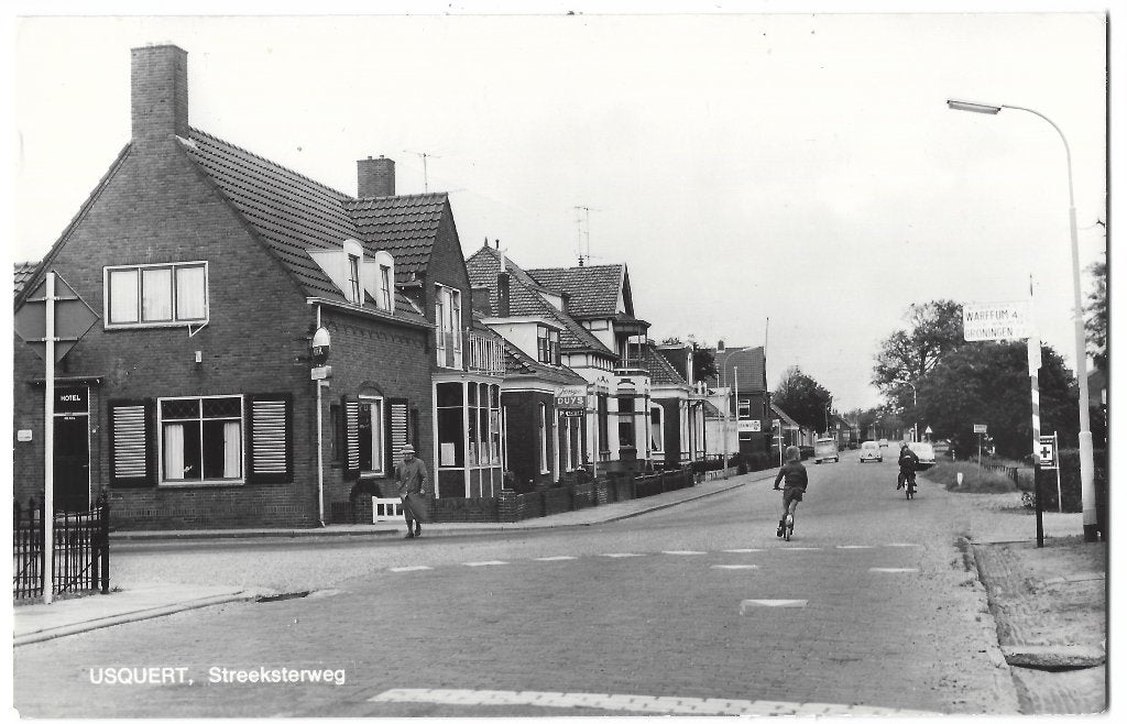 Usquert, Streeksterweg, Verzenden, 1960 tot 1980, Ongelopen, Groningen