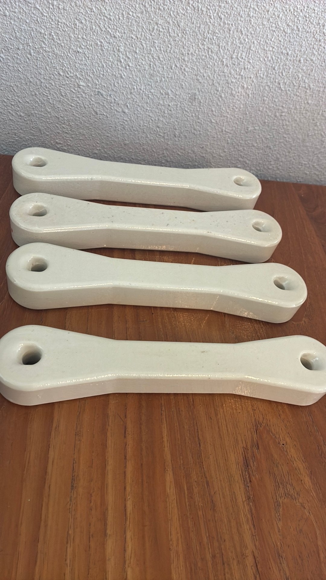 4x Porseleinen Antenne Isolator - Vintage Stijl, Telecommunicatie, Antennes en Masten, Ophalen of Verzenden, Gebruikt, Antenne