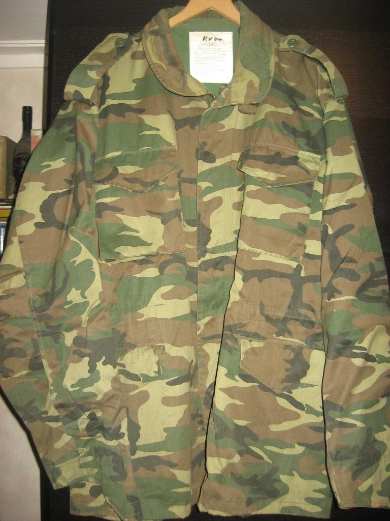 Grote Maat Camoflage Jas., Ophalen of Verzenden, Landmacht, Overige gebieden, Kleding of Schoenen