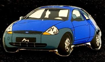 Ford Ka pin- paarsblauw afbeelding, Verzenden, Nieuw, Transport, Speldje of Pin