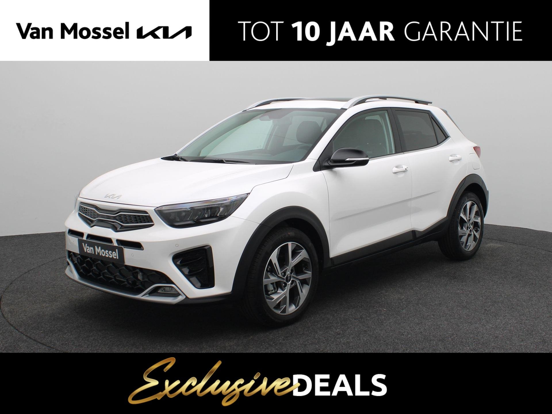 Kia Stonic 1.0 T-GDi MHEV GT-PlusLine | Dodehoek sensor | St, Auto's, Voorwielaandrijving, 101 pk, Euro 6, Leder en Stof