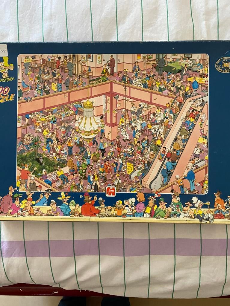 Jan van Haasteren puzzel, Ophalen of Verzenden, 500 t/m 1500 stukjes, Zo goed als nieuw