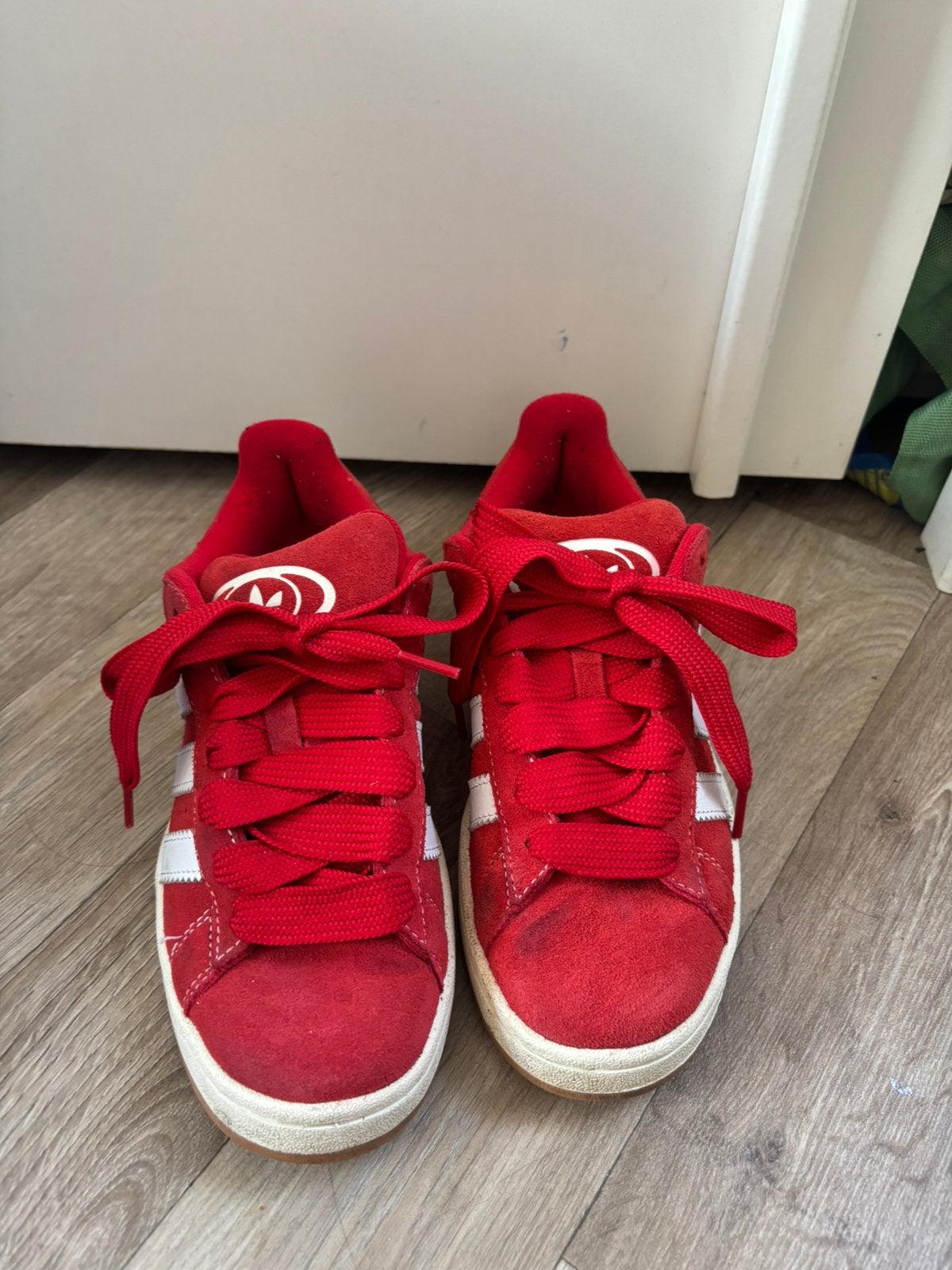 Adidas Campus maat 37,5, Ophalen of Verzenden, Rood, Sneakers of Gympen, Zo goed als nieuw