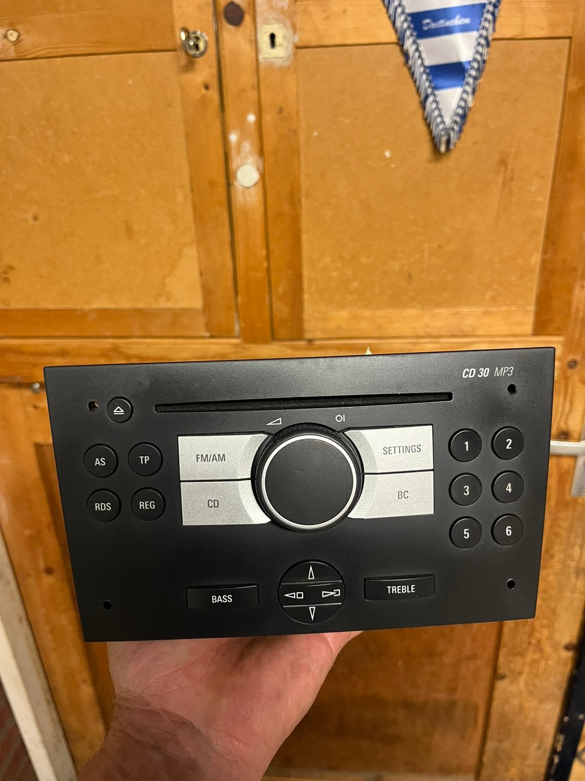 Auto radio/cd unit uit een opel corsa 2004, Ophalen of Verzenden, Opel