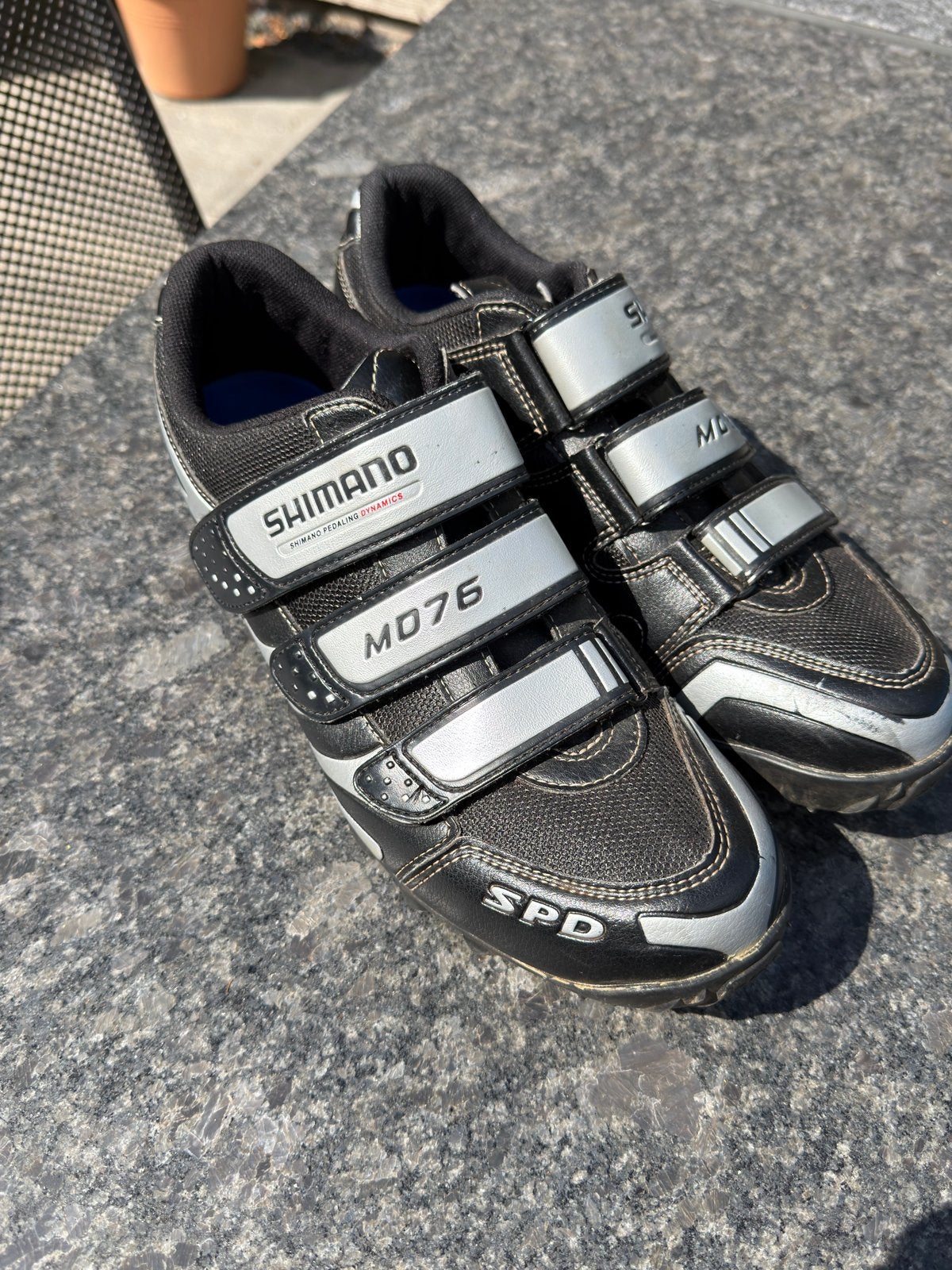 Shimano SPD fietsschoenen maat 46, Fietsen en Brommers, Fietsaccessoires | Fietskleding, Gebruikt, Heren, Schoenen, Overige maten