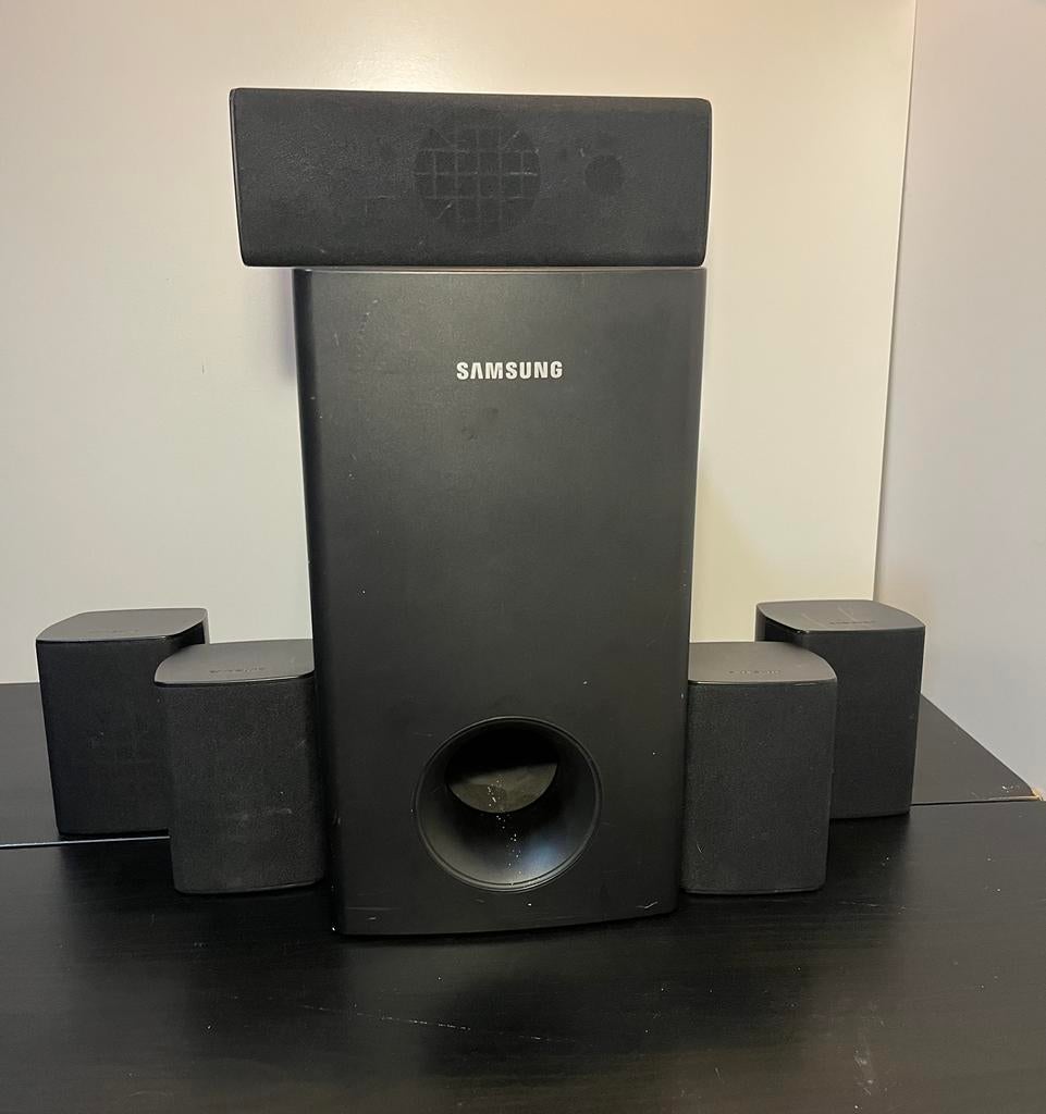 Samsung speakers set, Gebruikt, 5.1-systeem, Overige spelers, 40 tot 70 watt