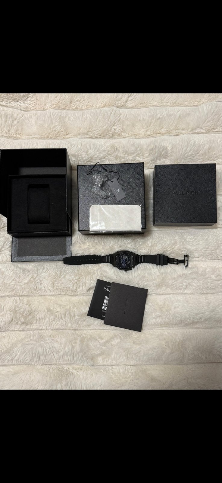 Paul Rich Skeleton Horloge - ( Automatisch uurwerk ), Overige materialen, Polshorloge, Kunststof, Zo goed als nieuw