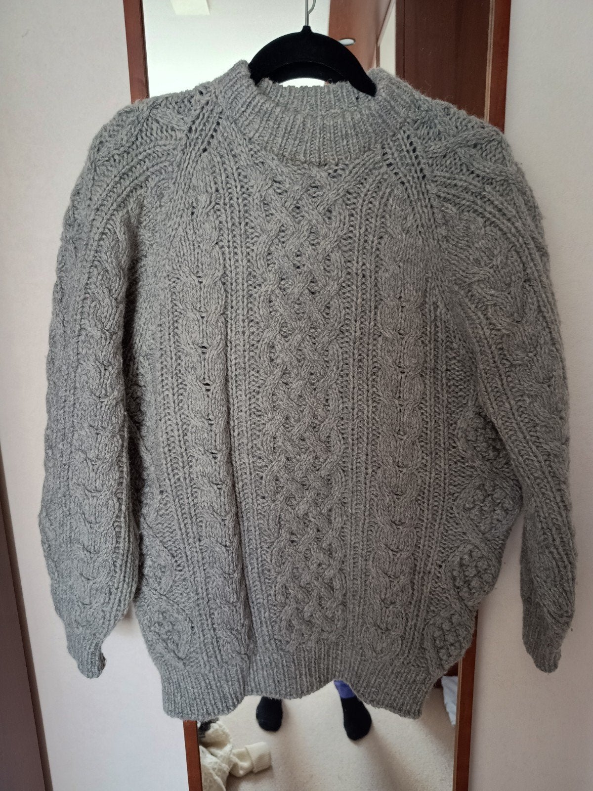 wollen trui - Maat M, Kleding | Dames, Truien en Vesten, Ophalen of Verzenden, Zo goed als nieuw, Grijs
