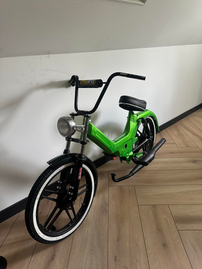 Puch Maxi - Groen - Opgeknapt, Fietsen en Brommers, Brommers | Puch, Zo goed als nieuw, Maxi, Maximaal 45 km/u, Ophalen