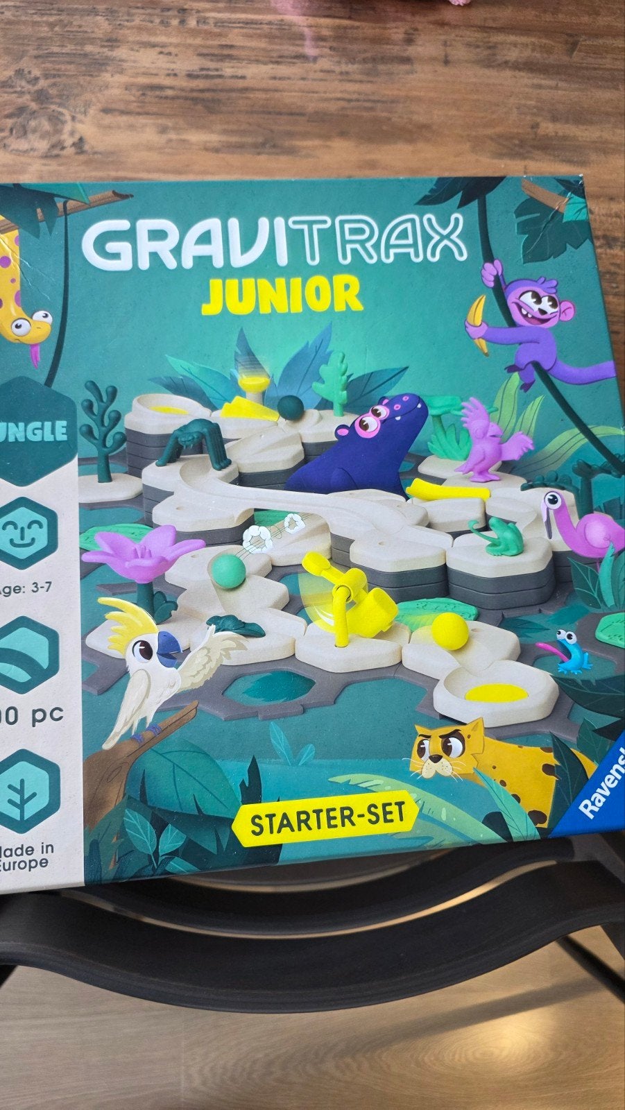 GraviTrax Junior Starter-Set Jungle - Zo goed als nieuw, Kinderen en Baby's, Ophalen, Zo goed als nieuw, Knutselen