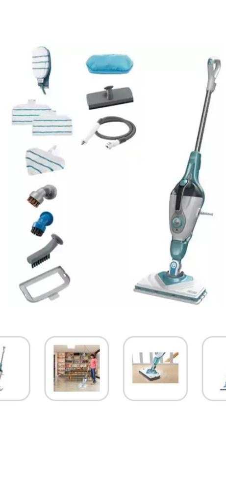Black & Decker BHSM169DSM-QS Stoomreiniger 120 euro, Ophalen, Zo goed als nieuw