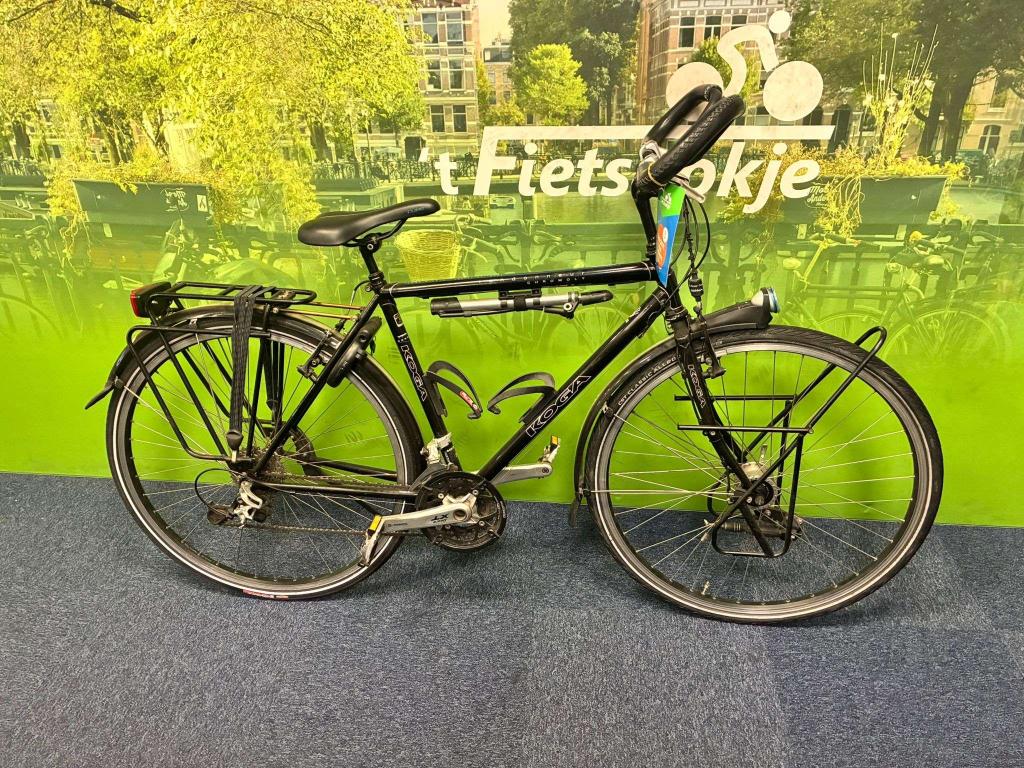 Fietshokje Raaks : Koga Miyata Randoneur Herenfiets 50cm, Fietsen en Brommers, 28 inch, Niet ingevuld, 49 tot 53 cm, Ophalen of Verzenden