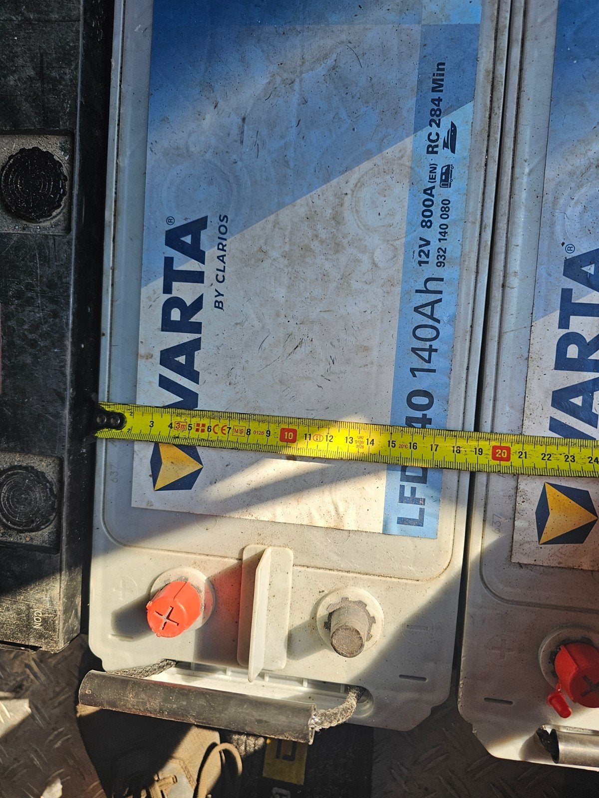 2x Varta Accu Professional SLI LFD140 140Ah 12V, Ophalen of Verzenden, Gebruikt, Universele onderdelen