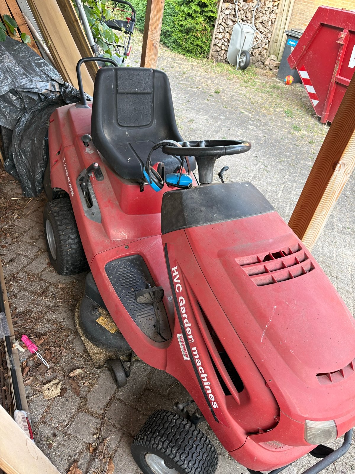 Zitmaaier HVC T13-92 SUPER, Ophalen, Cirkelmaaier, Gebruikt, Opvangbak